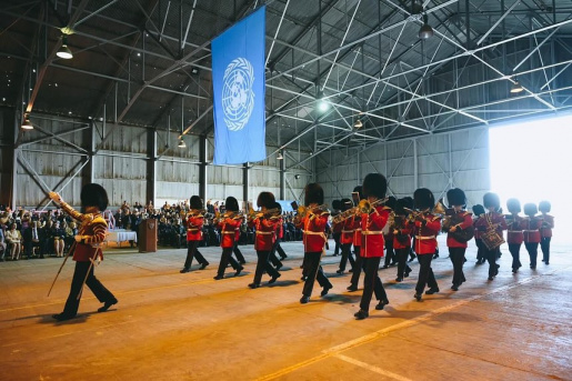 The Regimental Band in Cyprus