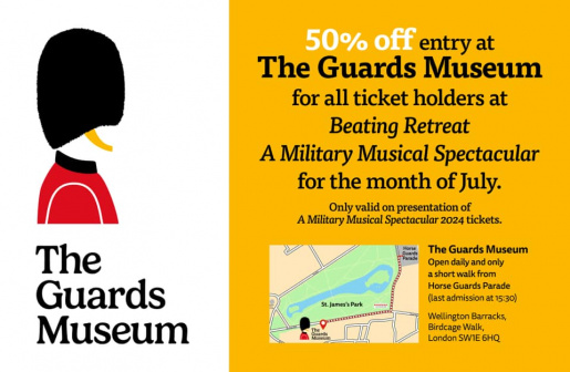 Beating Retreat and Guards Museum July 2024
